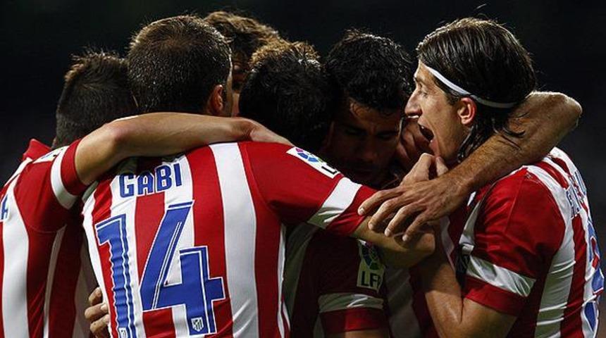 Madrid derbisi Atletico'nun