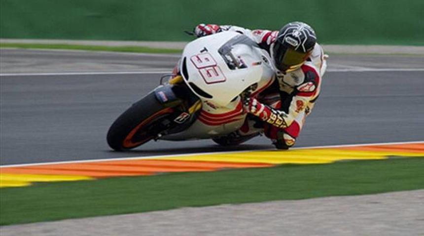 Aragon GP'sine Marquez damgası