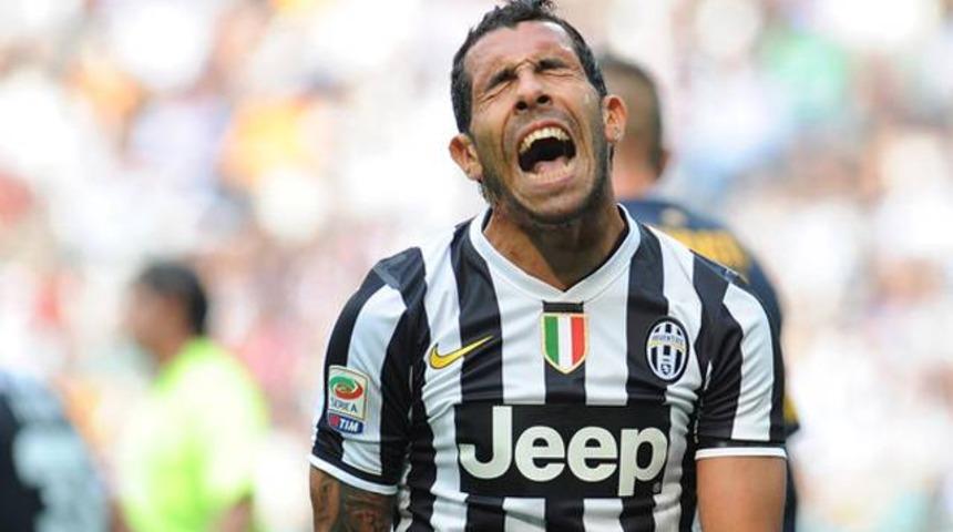 Juventus'ta Tevez şoku