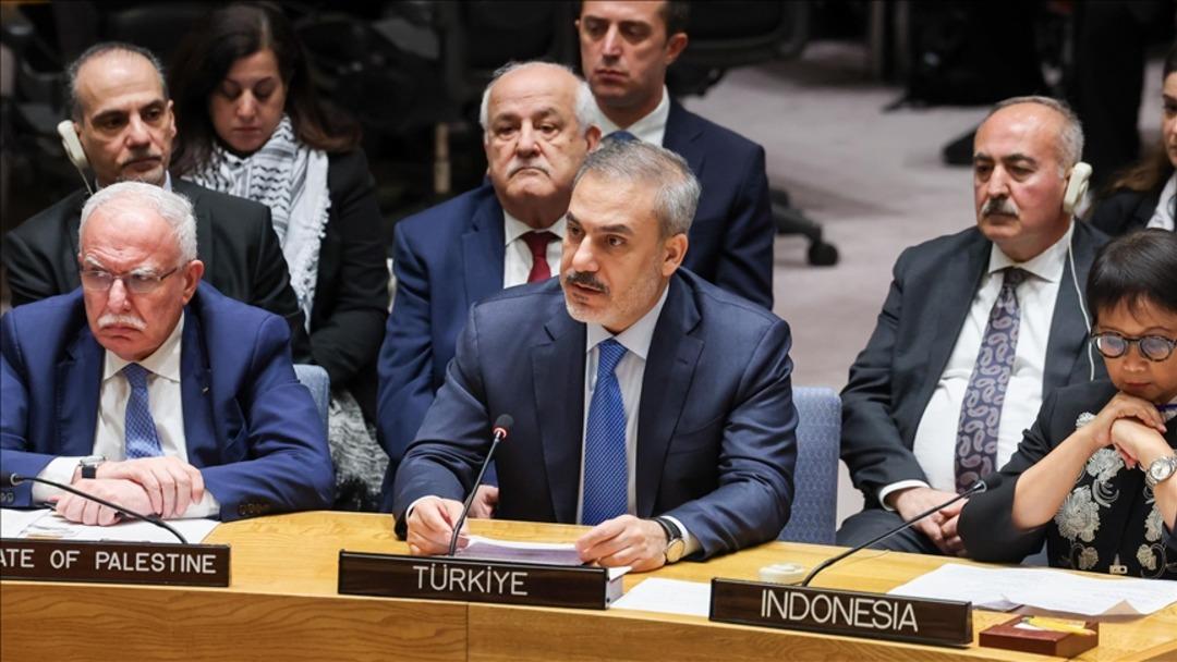 BM Güvenlik Konseyi’ne hitap eden Fidan: "İsrail barış istemiyor. İsrail istikrar istemiyor" 1