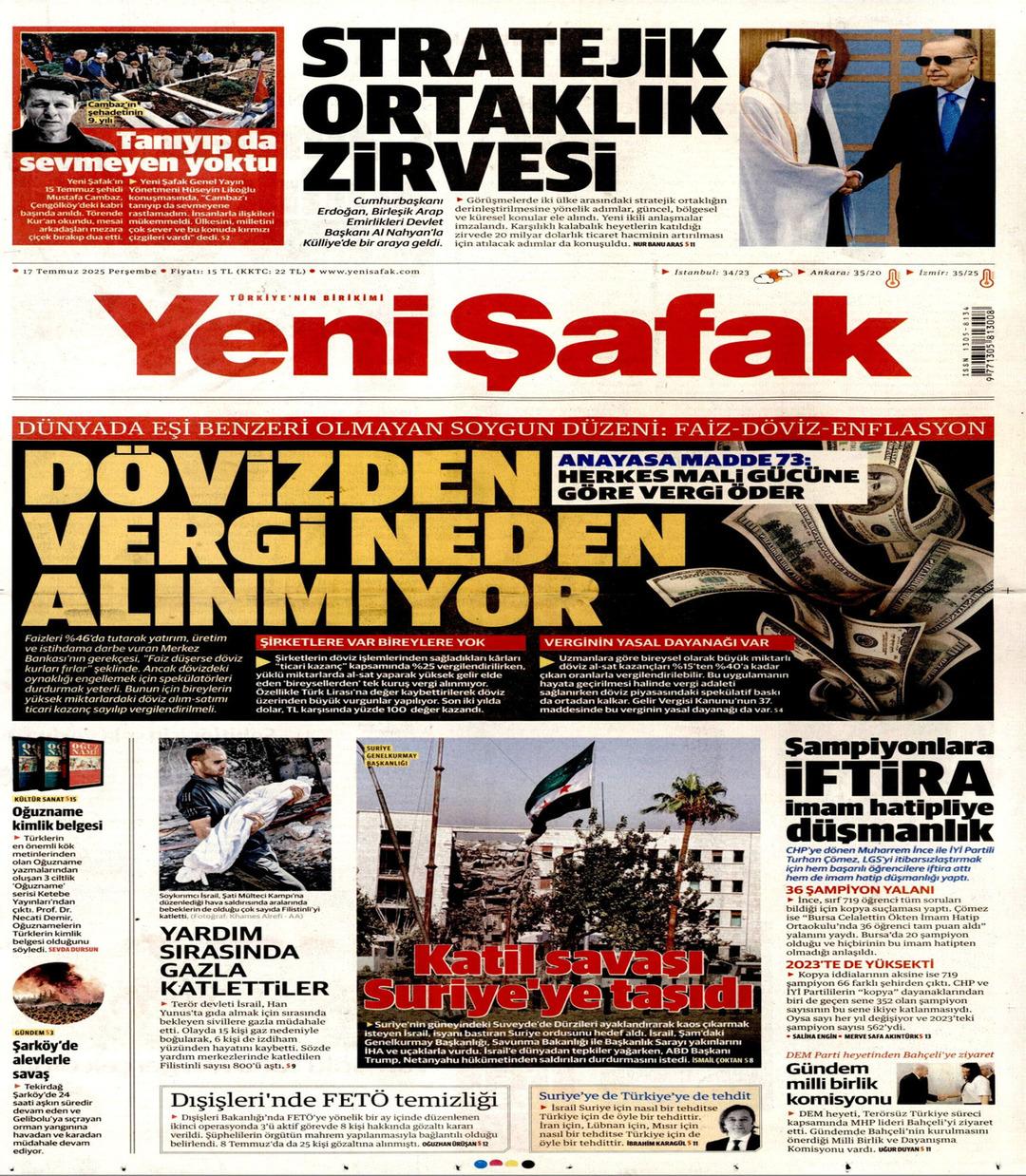 Yeni Şafak Gazetesi