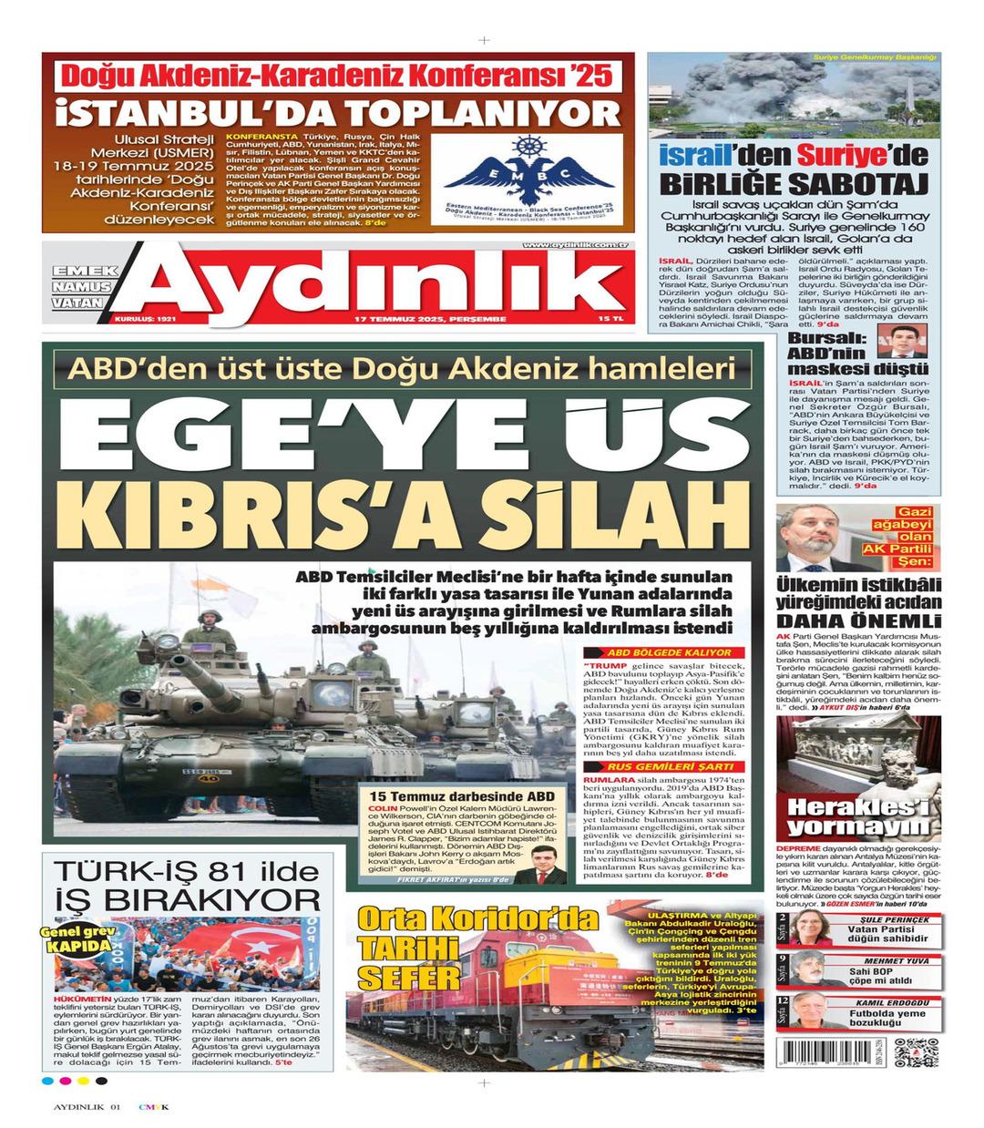 Aydınlık Gazetesi