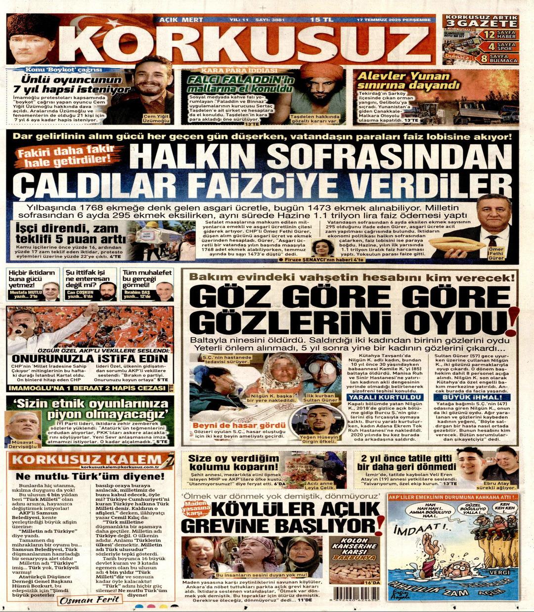 Korkusuz Gazetesi