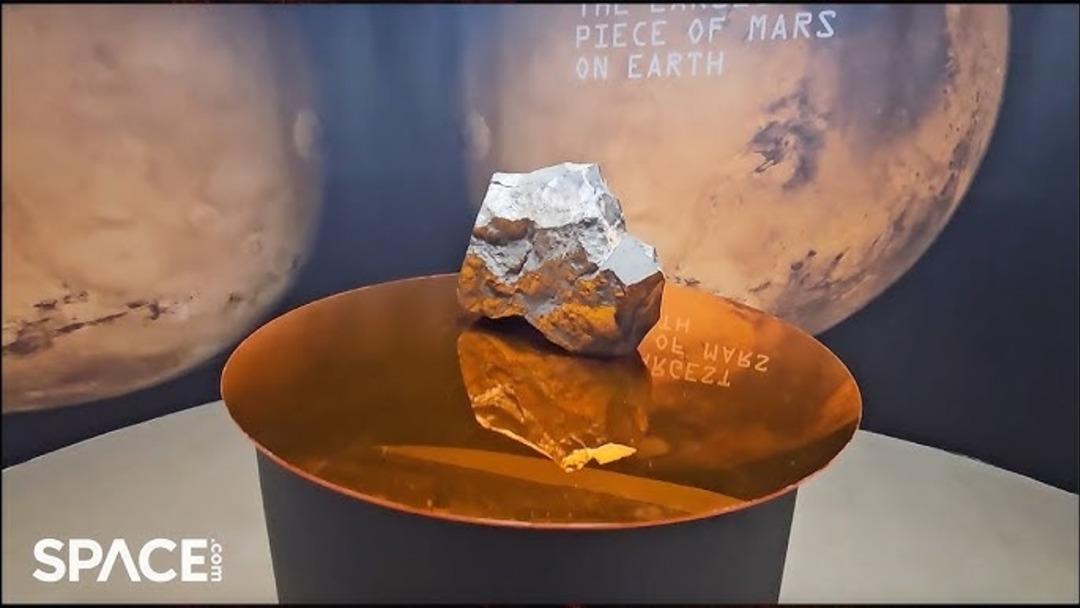 Mars tan düşen en büyük göktaşı rekor fiyata satıldı! 225 milyon kilometre yol gelmişti... 2