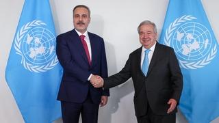 Bakan Fidan, BM Genel Merkezi’ndeki akşam yemeğine katıldı