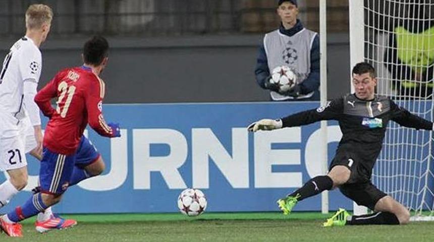 CSKA Moskova evinde g&uuml;ld&uuml;