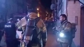 Bursa'da gece yarısı mahalleyi ayağa kaldıran yangın