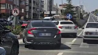 Kural tanımayan sürücülere ceza yazıldı