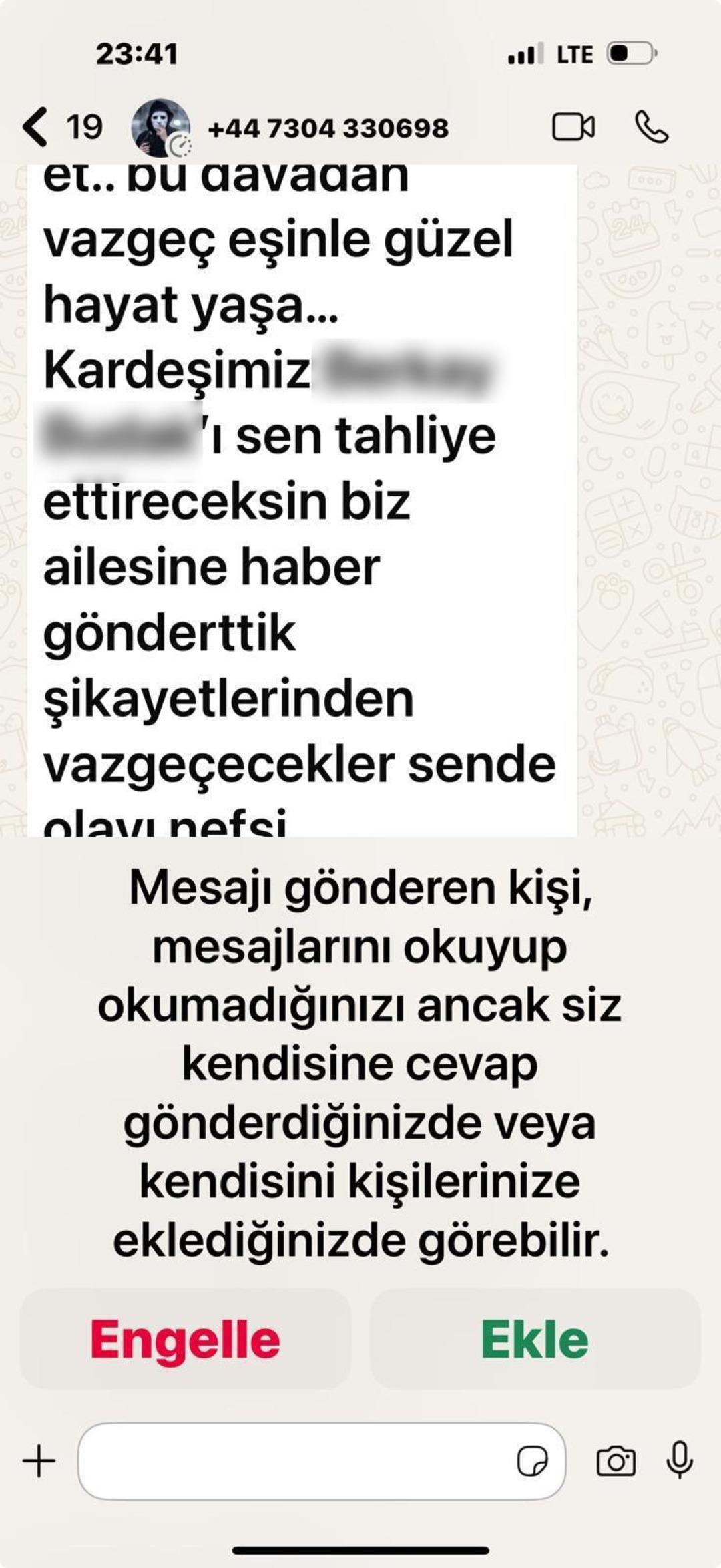 Minguzzi ailesinin avukatı Rezan Epözdemir çileden çıktı! "Ölüm tehditleri alıyorum" diyerek mesajları tek tek okudu 8
