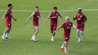 Galatasaray, günü tek antrenmanla tamamladı