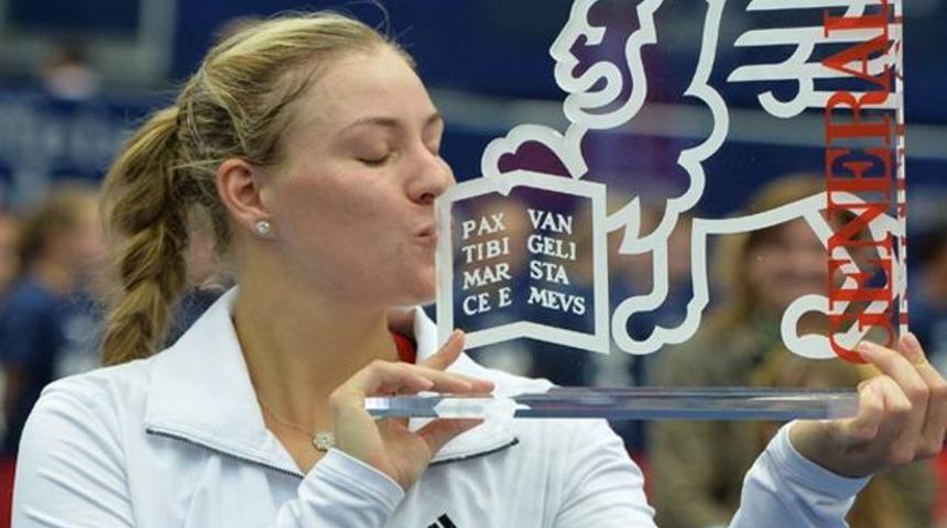 Linz'de şampiyon Kerber