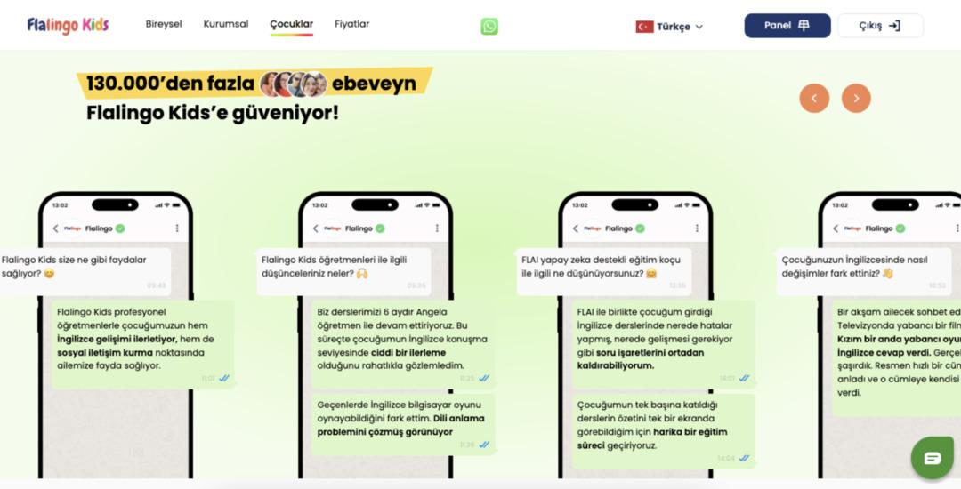 Çocuklar için online İngilizce ögrenmenin en etkili yolu: Flalingo Kids 3