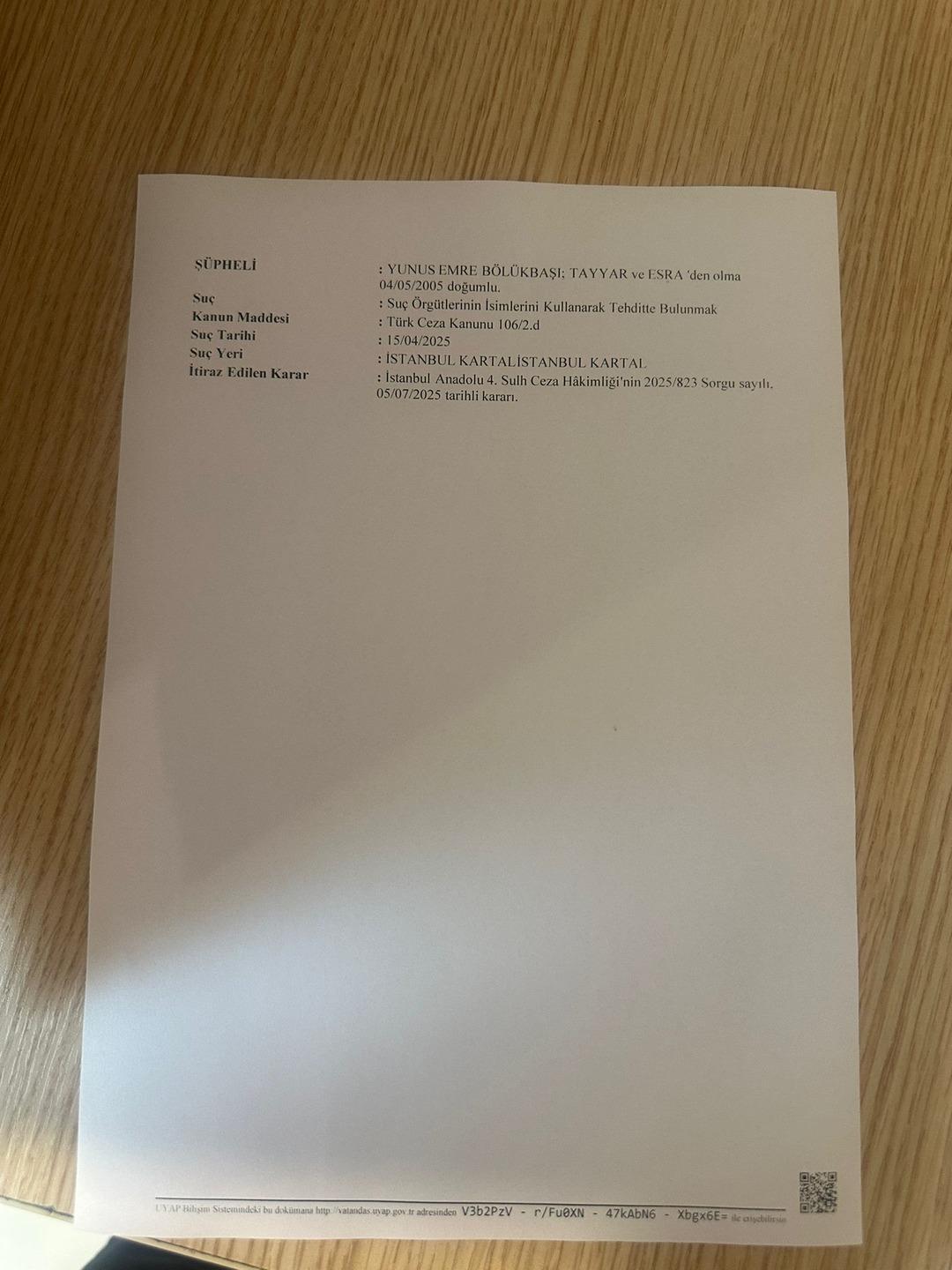 Minguzzi ailesinin avukatı Rezan Epözdemir isyan etmişti! Ölüm tehditleri savuran şüpheli hakkında harekete geçildi 3