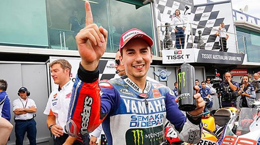 Avustralya'da Lorenzo güldü