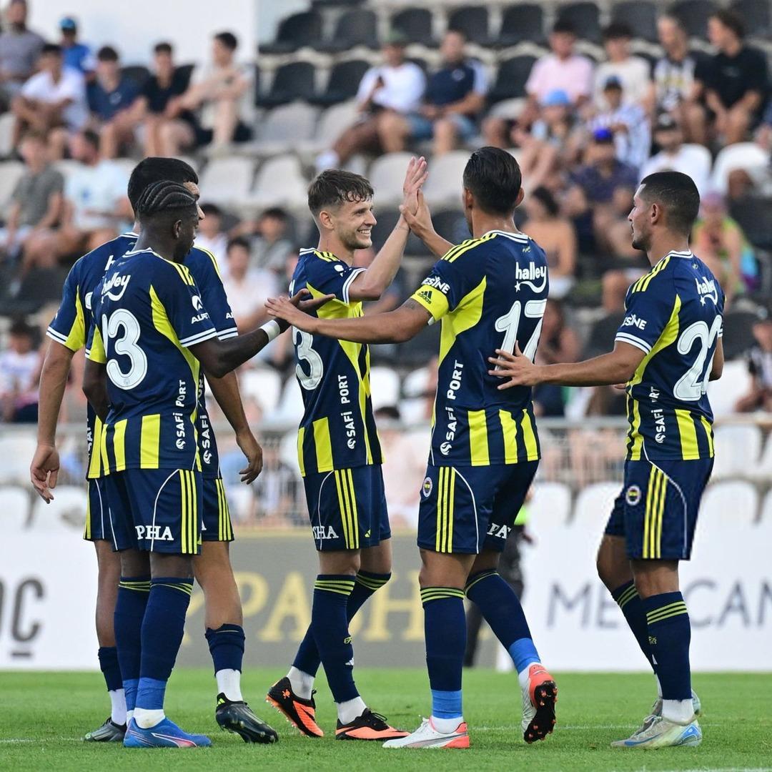 Fenerbahçe Portekiz kampının ilk hazırlık maçını galibiyetle tamamladı!  2