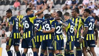 Fenerbahçe ilk hazırlık maçından galip ayrıldı!