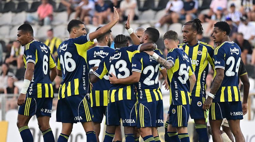 Fenerbahçe Portekiz kampının ilk hazırlık maçını galibiyetle tamamladı! 