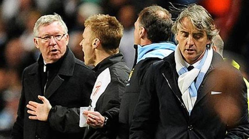 Ferguson'dan Mancini'ye bomba s&ouml;zler!