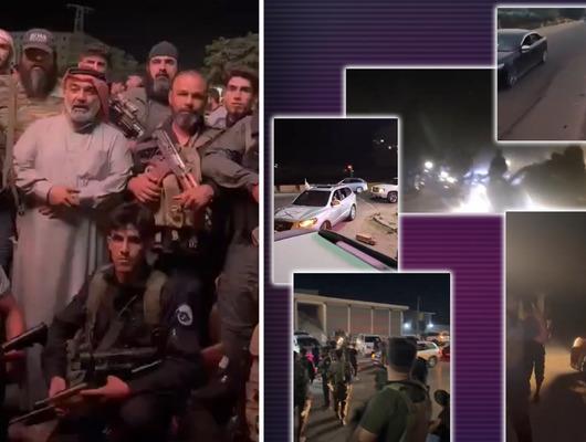 Arap aşiretler silahlandı, Dürzilere saldırı başlattı