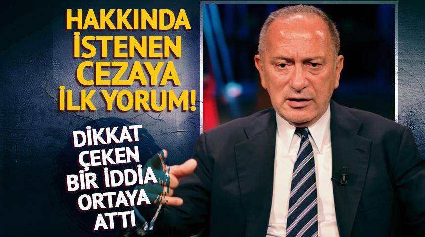 Fatih Altaylı’dan hakkında istenen cezaya ilk yorum