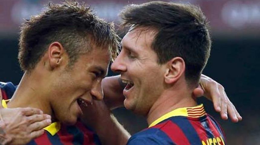 Messi ve arkadaşları iş başında!