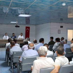 Orman yangınları riskini azaltmak için toplandılar