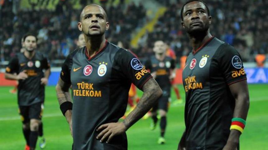 Galatasaraylı futbolcuların ilgin&ccedil; gol sevinci