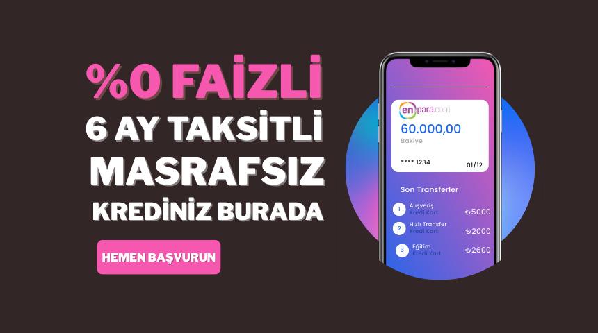 Faiz yok, masraf yok! İşte 6 ay taksitli kredi fırsatı