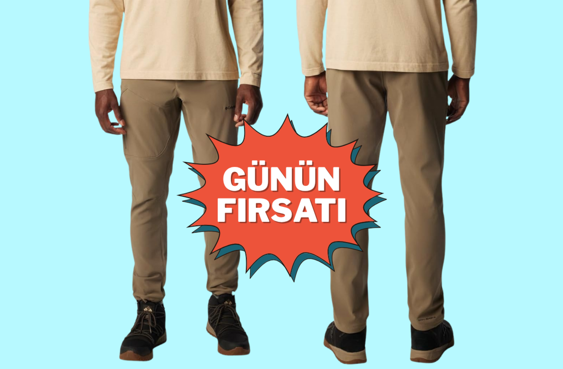 Çok satan, su geçirmez Columbia Triple Canyon II Fall Hiking Pantolon indirime girdi