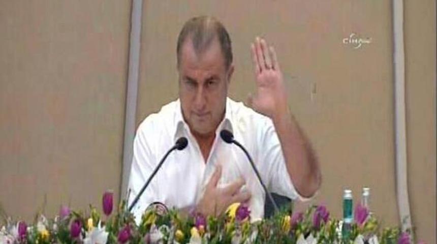 Terim'in toplantısı sosyal medyayı salladı