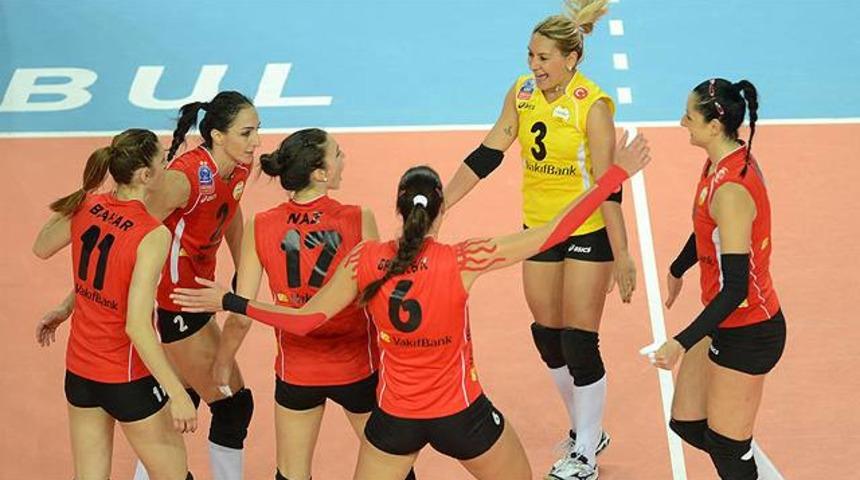 Vakıfbank ezdi ge&ccedil;ti