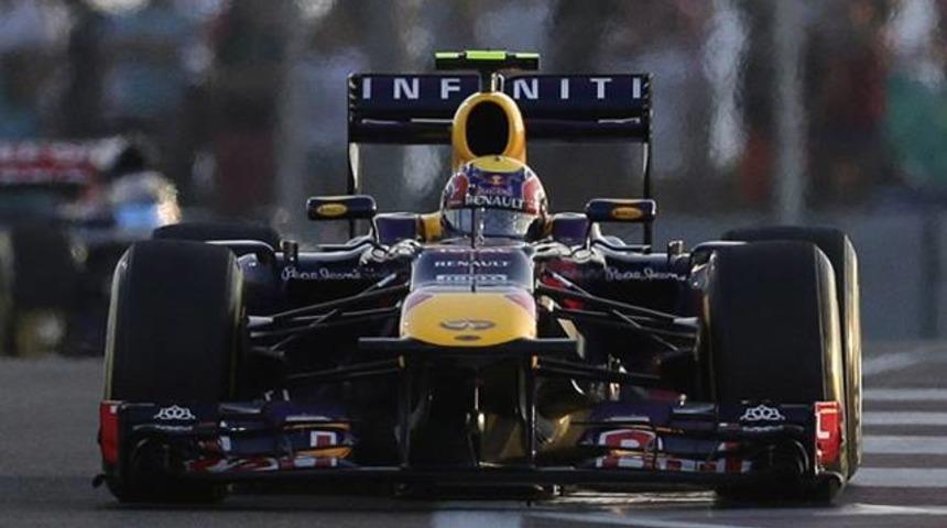 İlk sıra Webber'in!