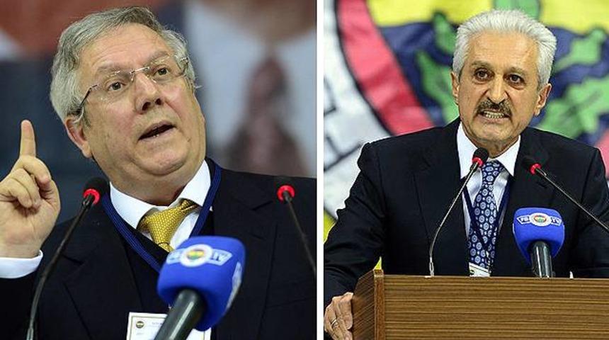 Fenerbah&ccedil;e'de Aziz Yıldırım ve Mehmet Ali Aydınlar'ın y&ouml;netim listesi kesinleşti