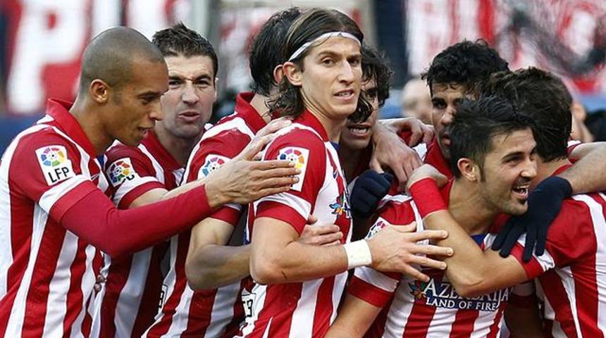 Atletico Madrid zirve takibini s&uuml;rd&uuml;rd&uuml;