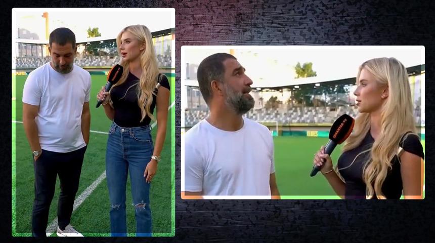 Arda Turan'ın Daria Bondar Savina'ya verdiği röportaj gündem oldu! Herkes aynı detayı fark etti