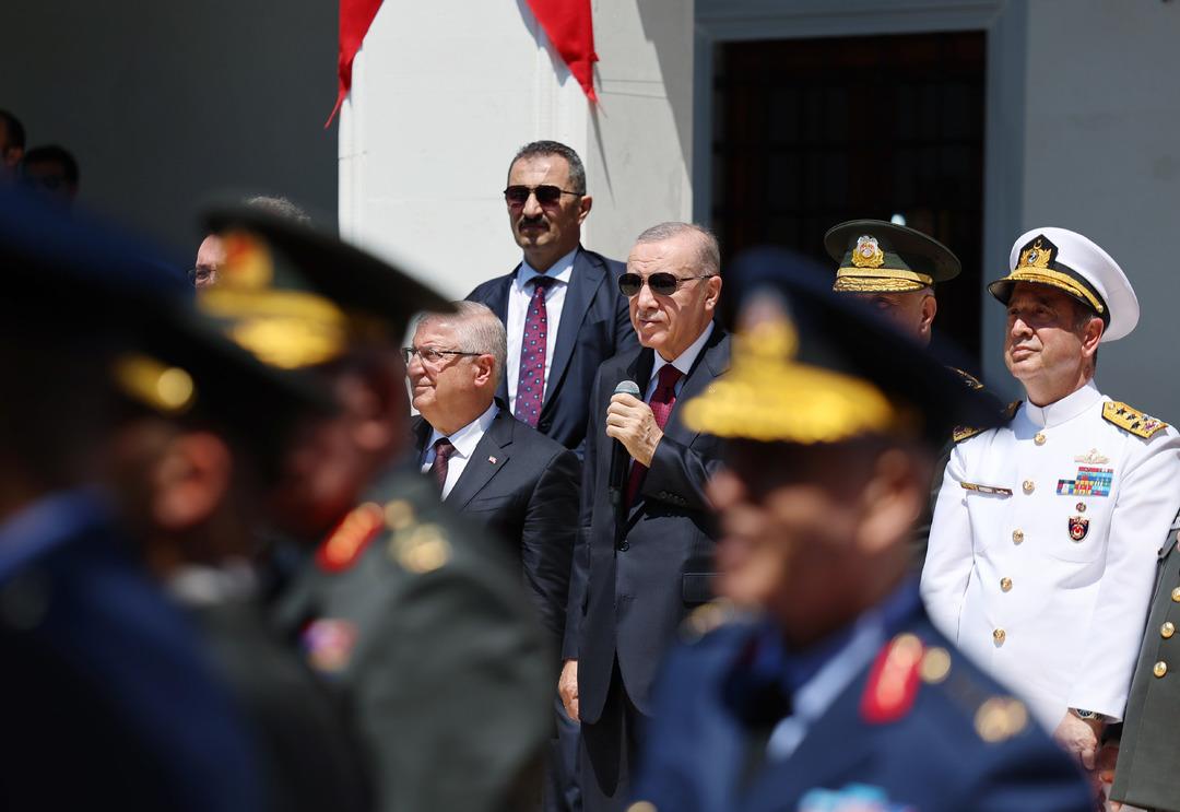 Kurdeleleri komutanlar kesti! MSÜ yerleşkelerinde camiler açıldı, Cumhurbaşkanı Erdoğan tek tek bağlandı 6