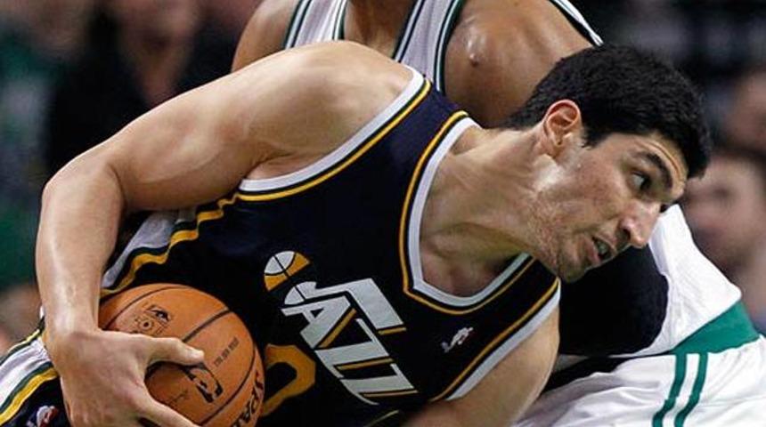 Enes'li Utah Boston'a boyun eğdi