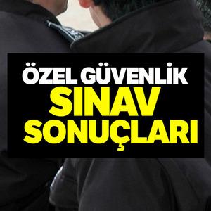 ÖGG sınav sonuçları açıklandı: Özel güvenlik sınav sonuçlarını nasıl öğrenebilirim? 115. dönem özel güvenlik sınav sonuçları sorgulama ekranı...
