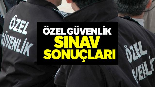 ÖGG sınav sonuçları açıklandı: Özel güvenlik sınav sonuçlarını nasıl öğrenebilirim? 115. dönem özel güvenlik sınav sonuçları sorgulama ekranı...