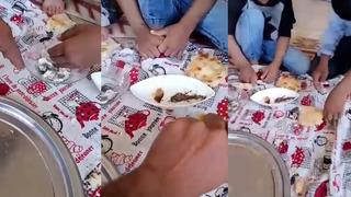 Diyarbakır'daki görüntüler infial yarattı! Küçücük çocuklara hayvan dışkısı yedirdi