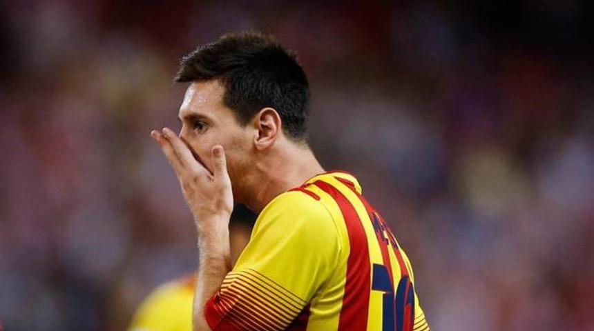 Barcelona'da Messi depremi