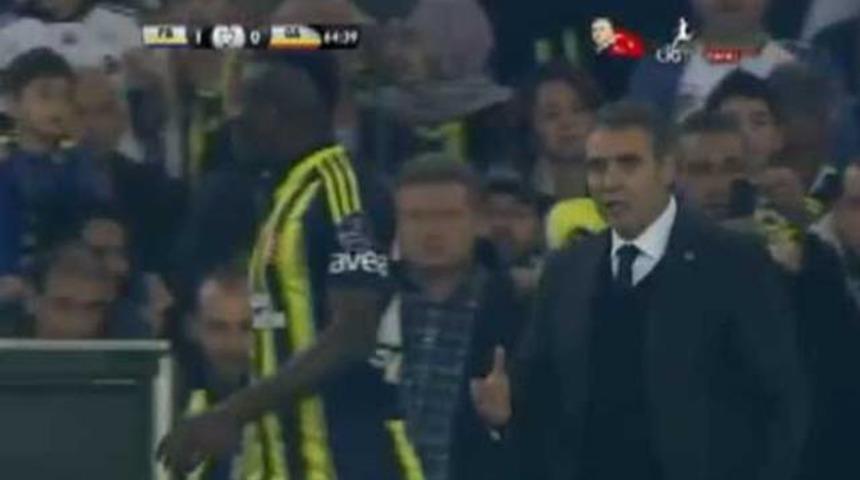 Emenike çıldırttı! Derbide sevinmedi