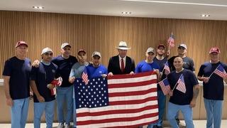 Venezuela’da tutuklu bulunan 10 ABD vatandaşı ülkelerine döndü