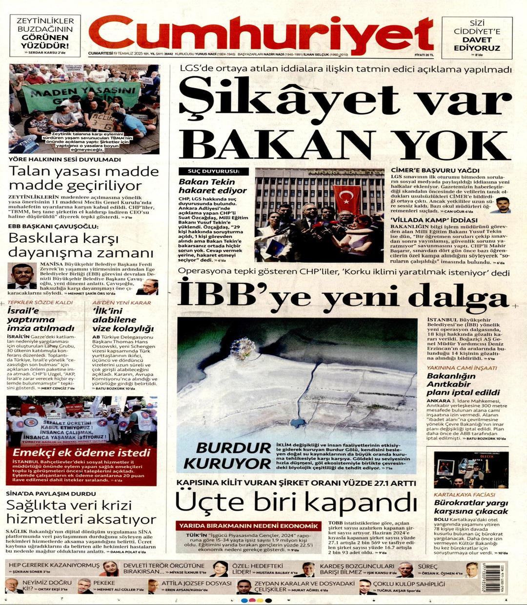 Cumhuriyet Gazetesi