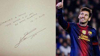 Messi'den sakatlığı sonrası ilk mesaj