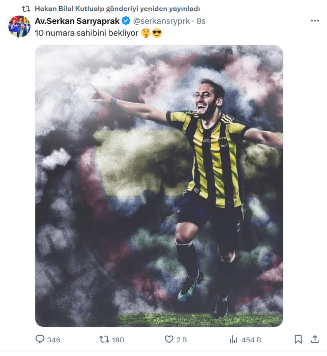 Fenerbahçe den adı sık sık Galatasaray ile anılan Hakan Çalhanoğlu bombası! Yılın transfer çalımı geliyor... 3