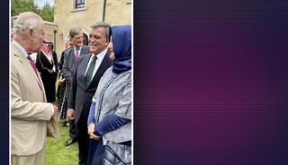 Abdullah Gül, İngiltere Kralı III. Charles ile bir araya geldi