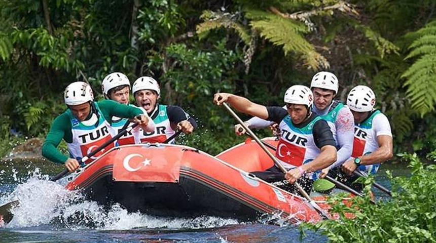 Rafting Milli Takımı'ndan iki altın madalya!