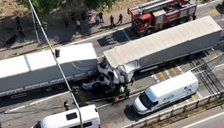 Giresun’da trafik kazası : 1 ölü