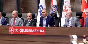 İçişleri Bakanlığı ve 30 Büyükşehir Belediyesi arasında toplantı